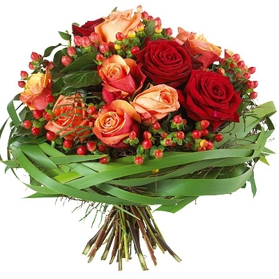 Romantic bouquet - Red