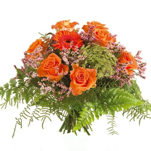 Blumenstrau&szlig; in pink und orange