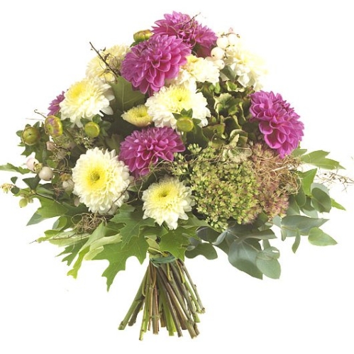 Blumenstrau&szlig; in pink und wei&szlig;