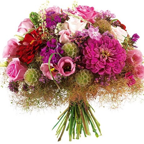 Blumenstrau&szlig; in pink und rosa